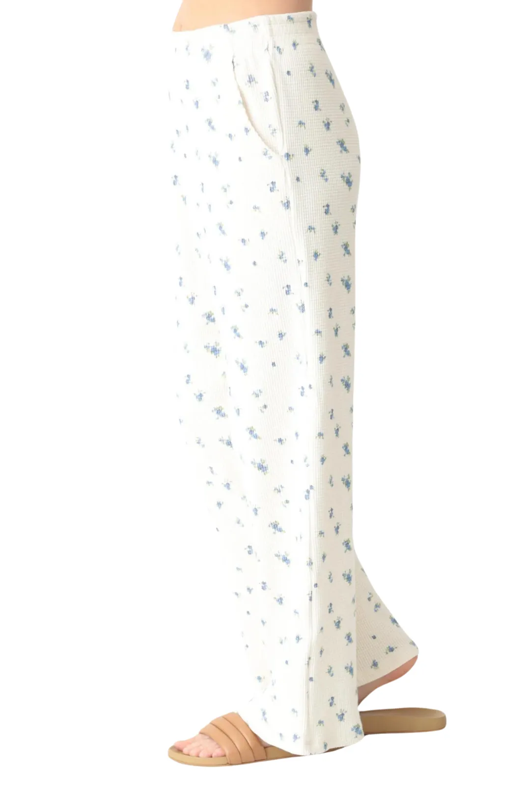 Tanner Pant- Ditsy Floral, Ivory