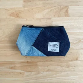 The Denim Patch 👖 Small Toiletry   Makeup Bag