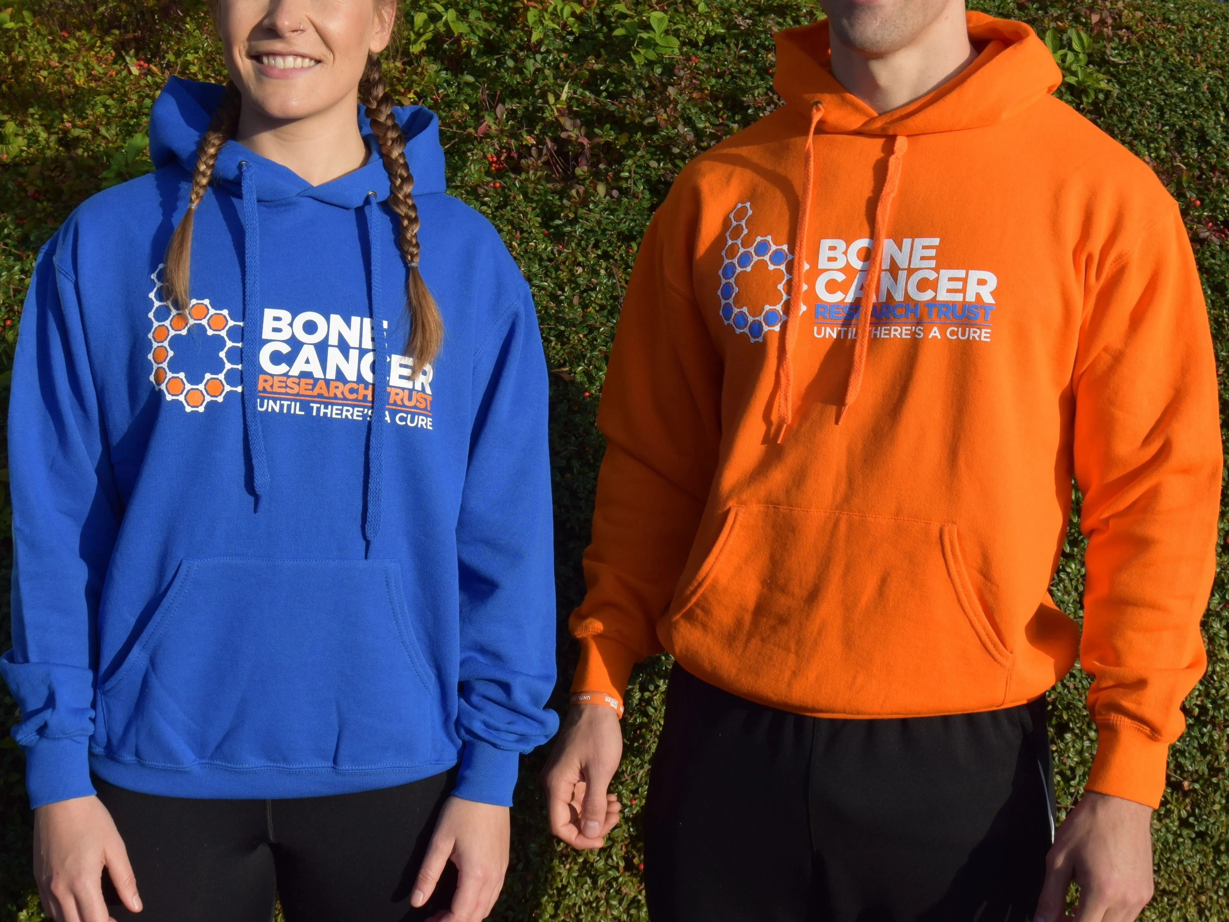 Unisex Hoodies (Orange & Blue)