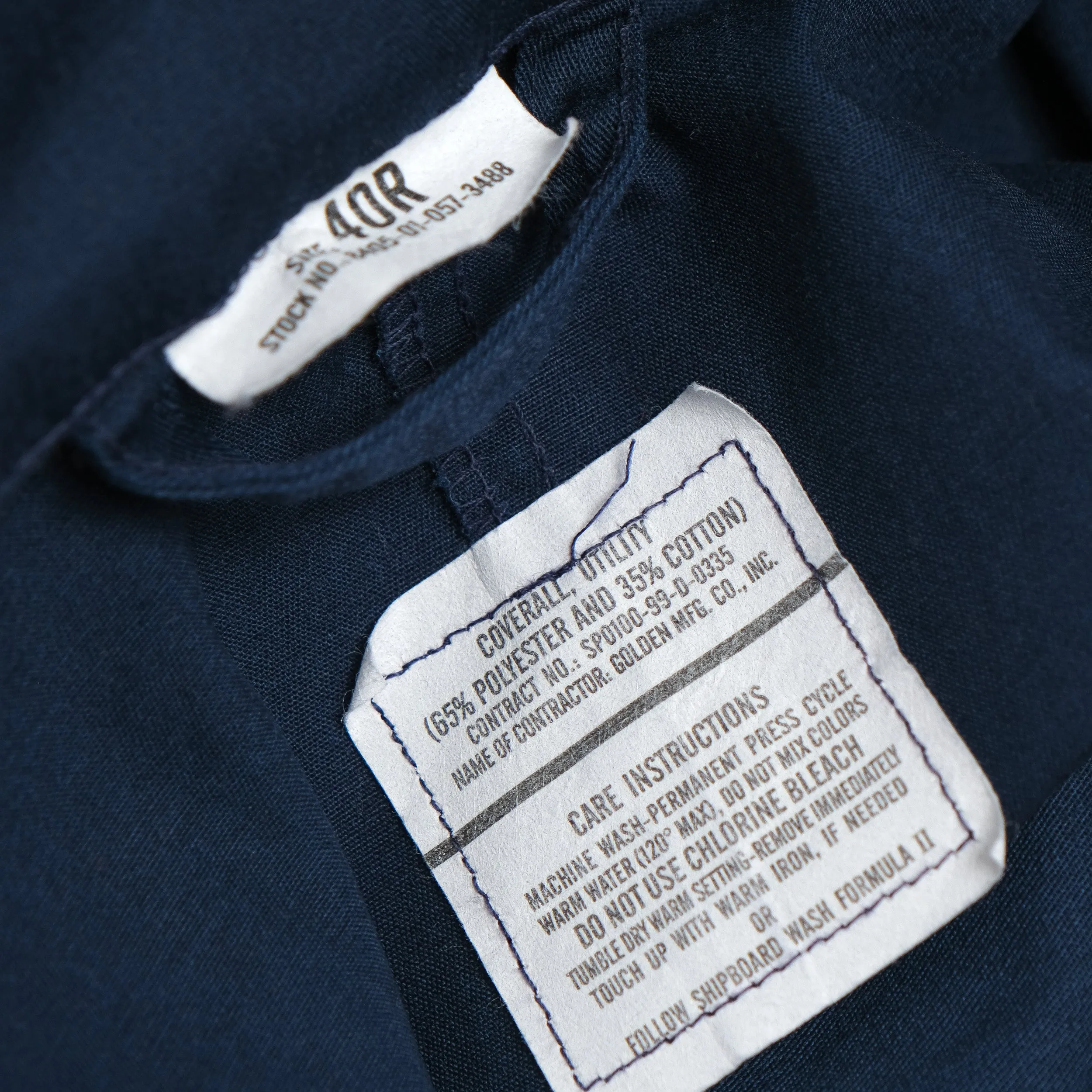 US NAVY FATIGUE COVERALL