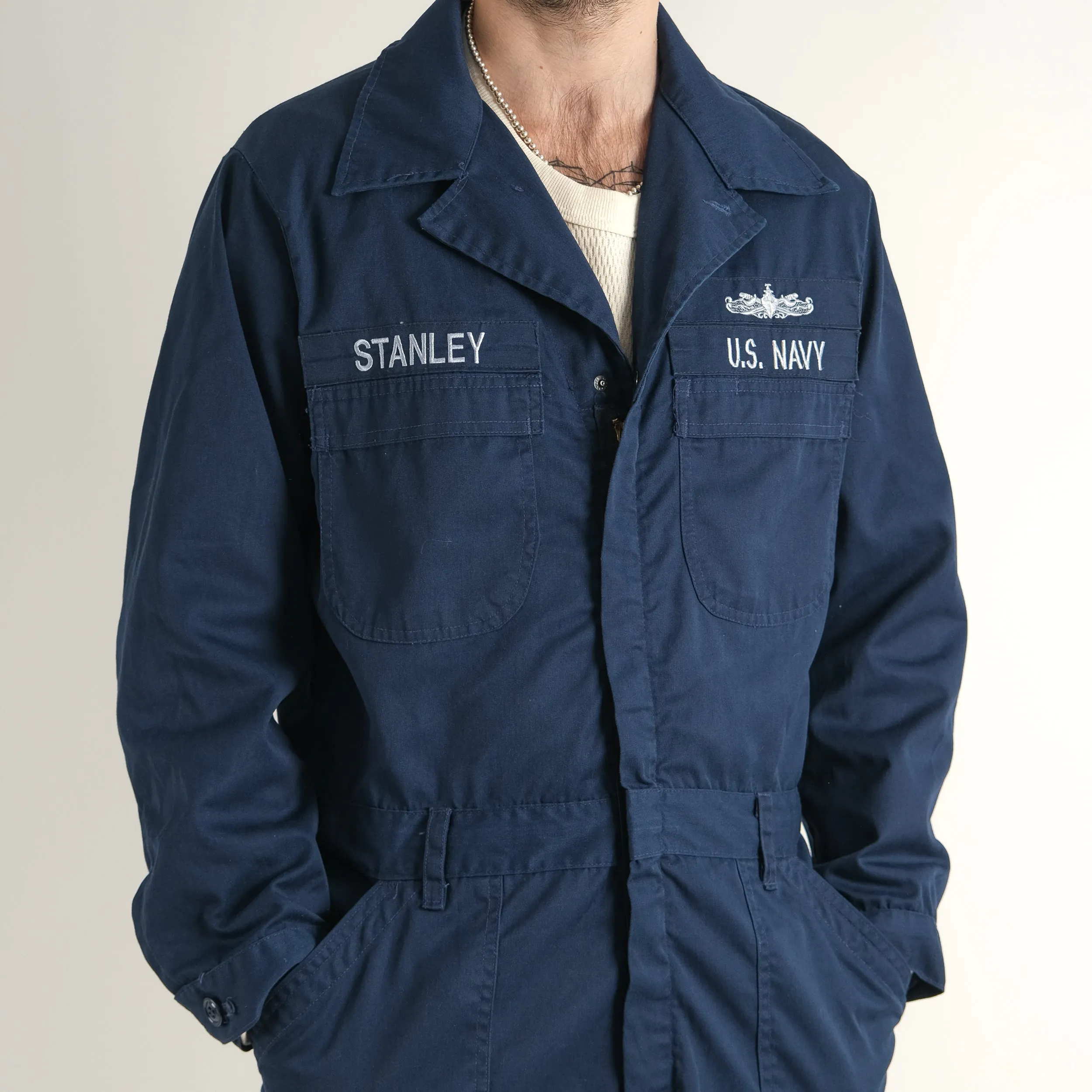 US NAVY FATIGUE COVERALL