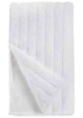 White Mink Signature Series Faux Fur Throw by Fabulous Furs