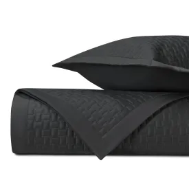 Wicker Quilted Black by Home Treasures