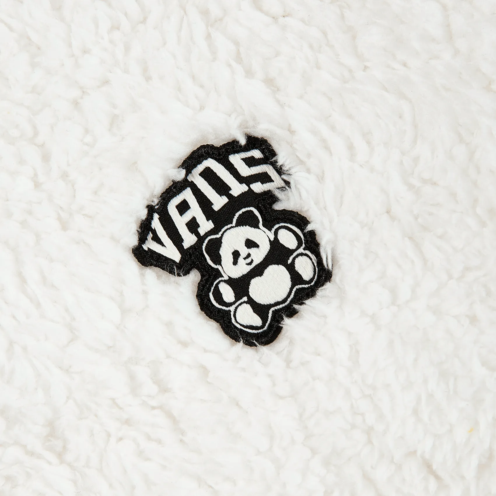 WM Panda Paisley Sherpa Jacket - Marshmallow