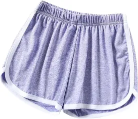 Women's Casual Sweat Shorts Workout Fitness Lounge Shorts Athletic Running High Waisted Short Yoga Pants with Pockets