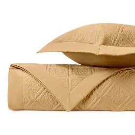 Ziba Quilted Gold by Home Treasures