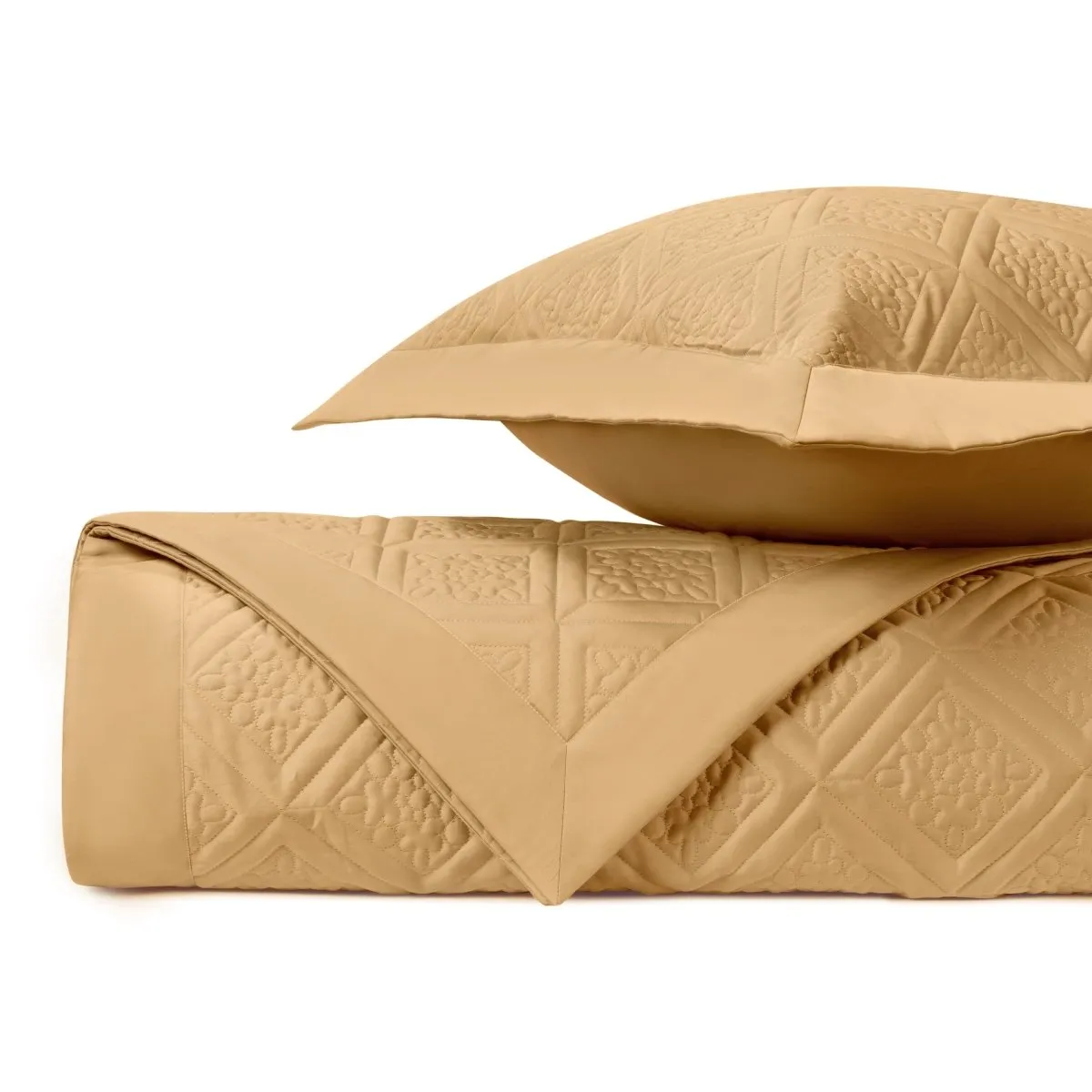 Ziba Quilted Gold by Home Treasures