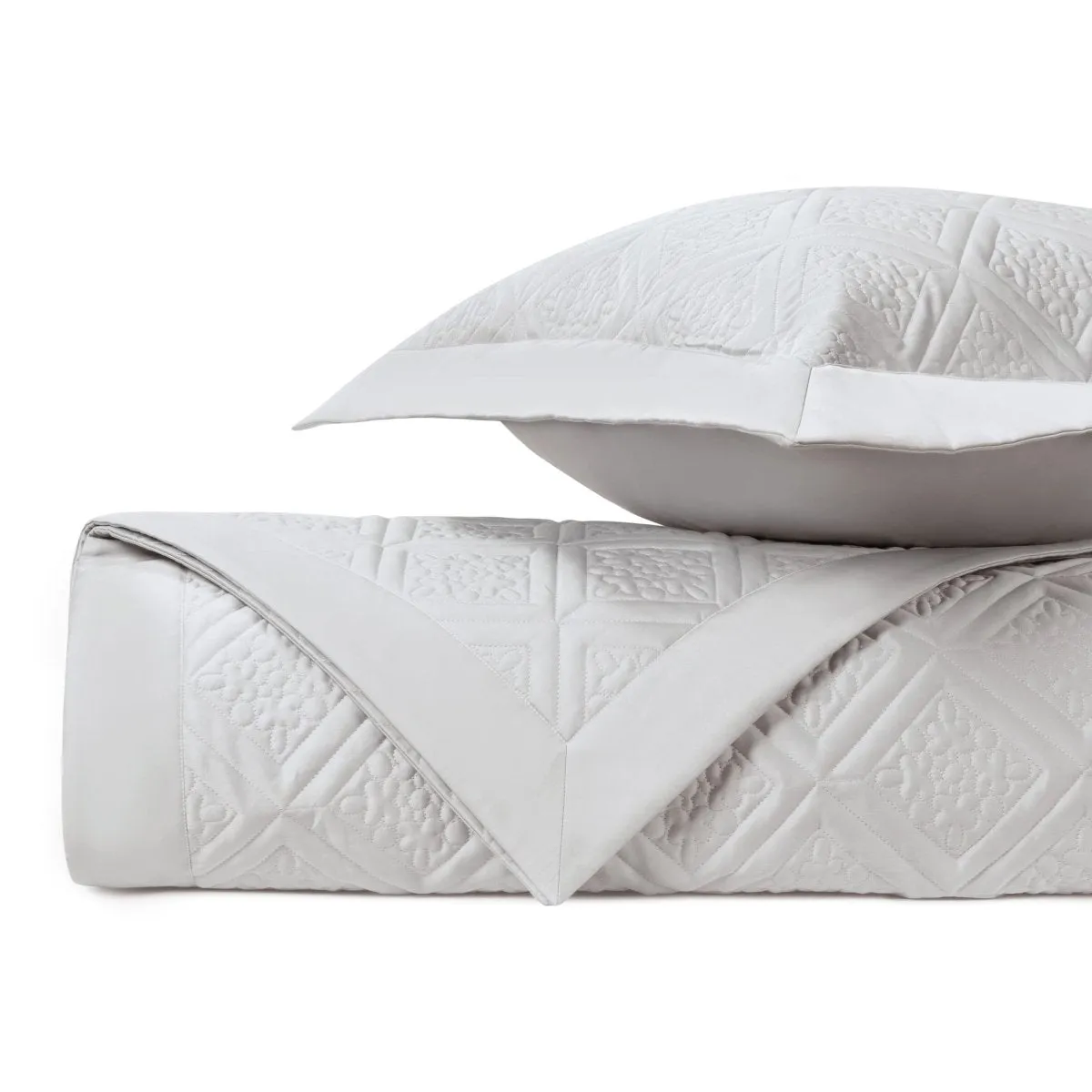 Ziba Quilted Pebble by Home Treasures